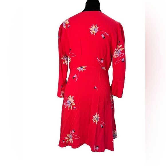 Free People Women’s Wrap Dress (M) - Picture 4 of 5